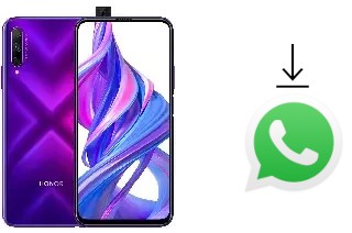 Come installare WhatsApp su Honor 9X Pro