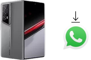 Come installare WhatsApp su Honor Magic V2 RSR Porsche Design