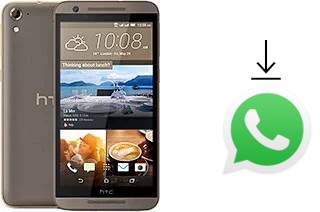 Come installare WhatsApp su HTC One E9s dual sim