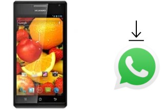 Come installare WhatsApp su Huawei Ascend P1s