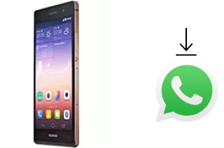 Come installare WhatsApp su Huawei Ascend P7 Sapphire Edition