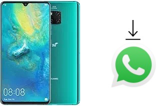 Come installare WhatsApp su Huawei Mate 20 X (5G)