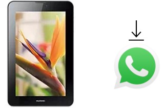 Come installare WhatsApp su Huawei MediaPad 7 Vogue