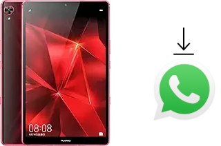 Come installare WhatsApp su Huawei MediaPad M6 Turbo 8.4