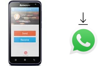 Come installare WhatsApp su Lenovo A526