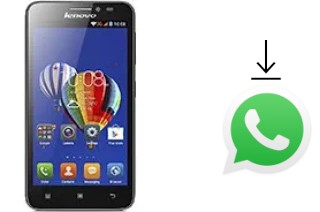 Come installare WhatsApp su Lenovo A606