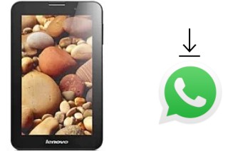 Come installare WhatsApp su Lenovo IdeaTab A3000