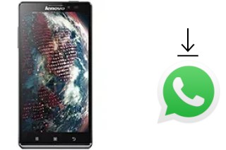 Come installare WhatsApp su Lenovo Vibe Z K910