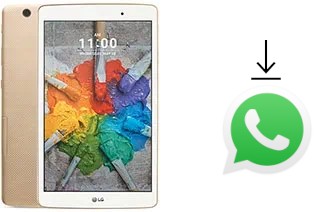 Come installare WhatsApp su LG G Pad X 8.0