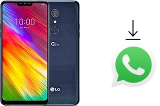 Come installare WhatsApp su LG G7 Fit