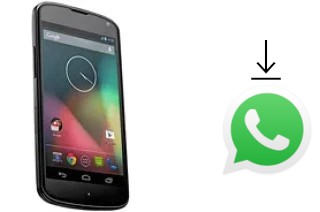 Come installare WhatsApp su LG Nexus 4 E960