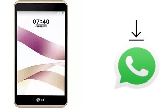 Come installare WhatsApp su LG X Skin