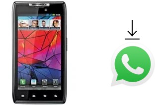 Come installare WhatsApp su Motorola RAZR XT910