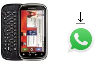 Come installare WhatsApp su Motorola Cliq 2