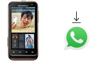 Come installare WhatsApp su Motorola DEFY XT535