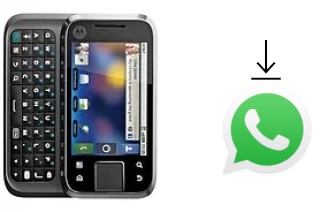 Come installare WhatsApp su Motorola FLIPSIDE MB508