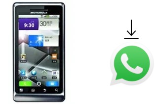 Come installare WhatsApp su Motorola MILESTONE 2 ME722