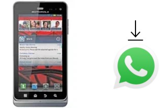 Come installare WhatsApp su Motorola MILESTONE 3 XT860