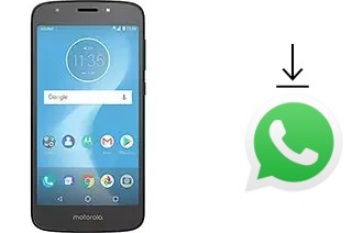 Come installare WhatsApp su Motorola Moto E5 Cruise