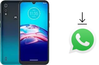 Come installare WhatsApp su Motorola Moto E6s (2020)