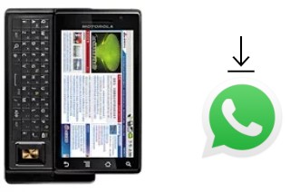 Come installare WhatsApp su Motorola MOTO XT702