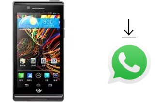 Come installare WhatsApp su Motorola RAZR V XT889