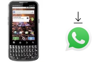 Come installare WhatsApp su Motorola XPRT MB612