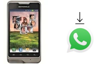 Come installare WhatsApp su Motorola XT390