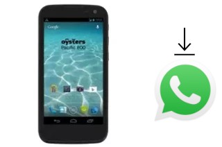 Come installare WhatsApp su Oysters Pacific 800i