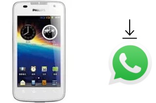 Come installare WhatsApp su Philips W6350