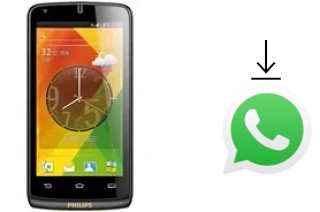 Come installare WhatsApp su Philips W7376