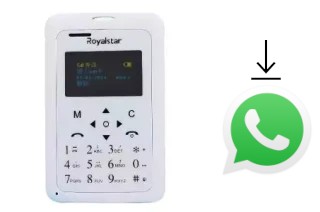 Come installare WhatsApp su RoyalStar W102