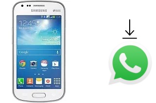 Come installare WhatsApp su Samsung Galaxy S Duos 2 S7582