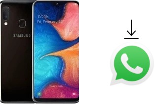 Come installare WhatsApp su Samsung Galaxy A20e