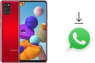 Come installare WhatsApp su Samsung Galaxy A21s