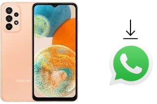 Come installare WhatsApp su Samsung Galaxy A23 5G