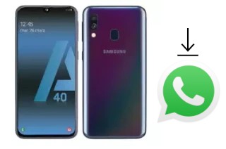 Come installare WhatsApp su Samsung Galaxy A40s