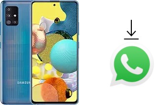 Come installare WhatsApp su Samsung Galaxy A51 5G UW