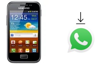 Come installare WhatsApp su Samsung Galaxy Ace Plus S7500