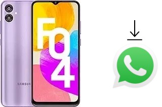 Come installare WhatsApp su Samsung Galaxy F04