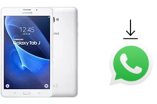 Come installare WhatsApp su Samsung Galaxy Tab J