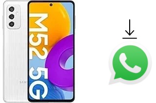 Come installare WhatsApp su Samsung Galaxy M52 5G