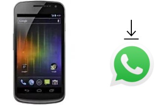 Come installare WhatsApp su Samsung Galaxy Nexus I9250