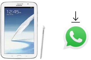 Come installare WhatsApp su Samsung Galaxy Note 8.0