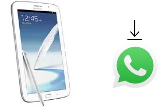 Come installare WhatsApp su Samsung Galaxy Note 8.0 Wi-Fi