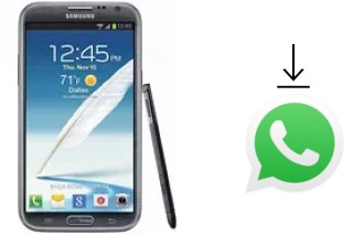 Come installare WhatsApp su Samsung Galaxy Note II CDMA