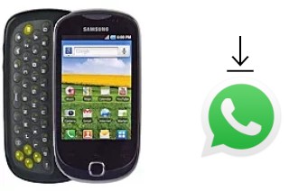 Come installare WhatsApp su Samsung Galaxy Q T589R