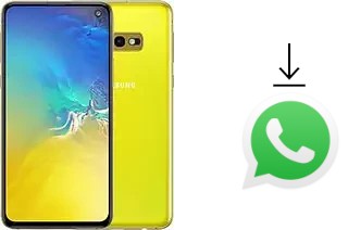 Come installare WhatsApp su Samsung Galaxy S10e