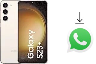 Come installare WhatsApp su Samsung Galaxy S23+