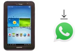 Come installare WhatsApp su Samsung Galaxy Tab 2 7.0 I705